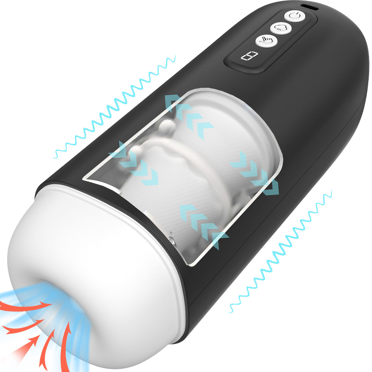 Men's Stroker Cup | 8-Mode Vibration, 8-Mode Suction & One-Touch Climax Burst