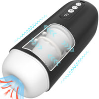 Men's Stroker Cup | 8-Mode Vibration, 8-Mode Suction & One-Touch Climax Burst